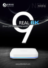 Load image into Gallery viewer, Latest Unblock Tech 安博盒子 Australia Stock Gen 9 Ubox 9 AI Voice Control TV Box + Free backlit Mini keyboard