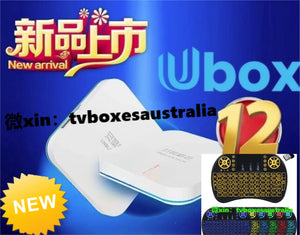 2025 澳洲安博中文电视盒第12代 Unblock Tech Australia Latest Unblock Tech Ubox 12 Pro Max TV Box